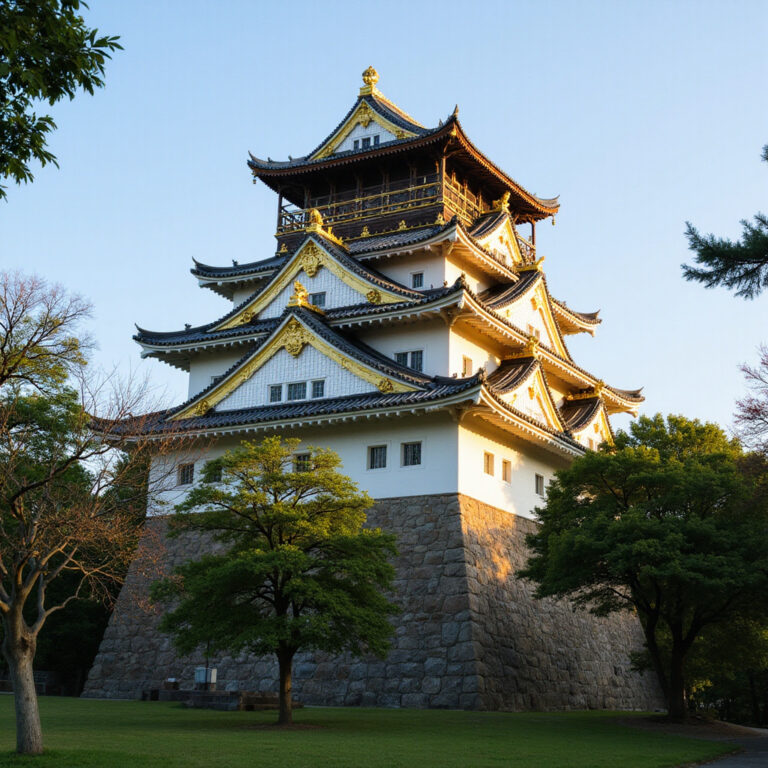 Zamek Nagoya – historyczna budowla z charakterystycznymi złotymi shachihoko