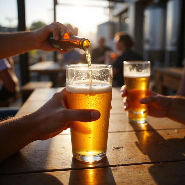 Degustacja lokalnego piwa rzemieślniczego w Brisbane