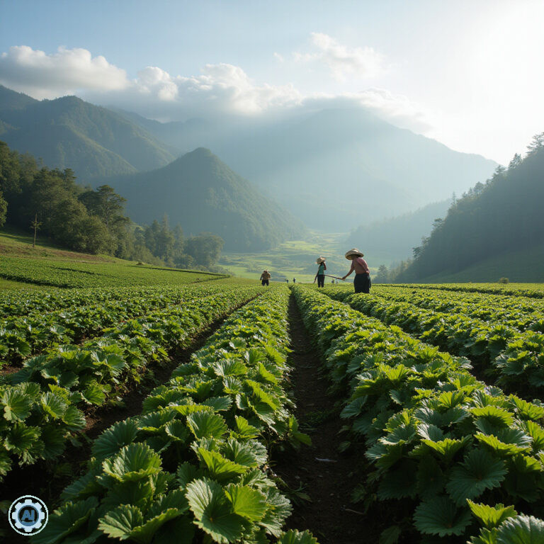 Strawberry Farm La Trinidad – kolorowe rzędy truskawek w dolinie Benguet