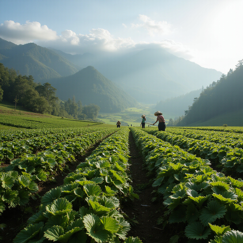 Strawberry Farm La Trinidad – kolorowe rzędy truskawek w dolinie Benguet