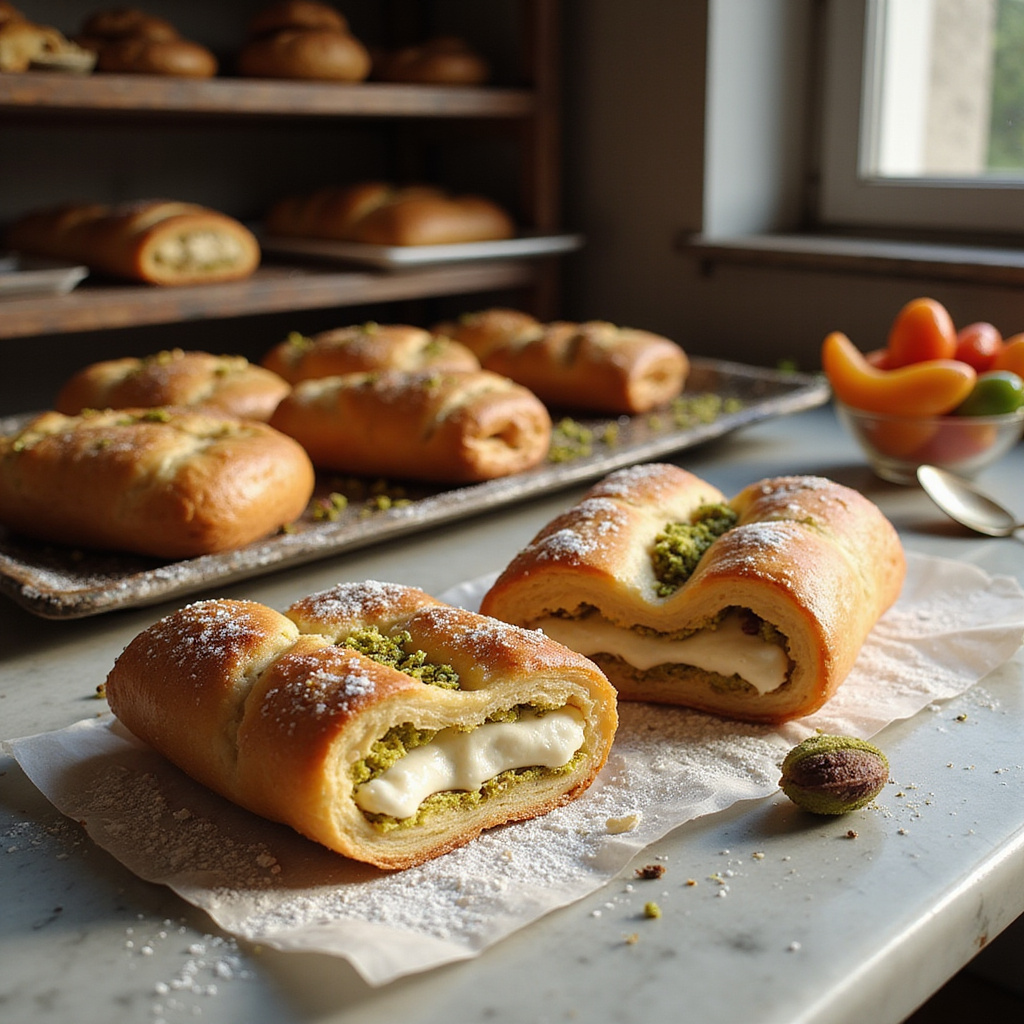 Rękodzielnicze wyroby cukiernicze w sycylijskiej pasticceria