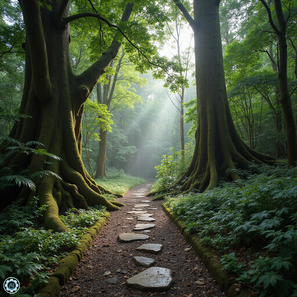 Szlaki Lamington National Park wijące się przez las deszczowy z widokiem na endemiczne gatunki drzew