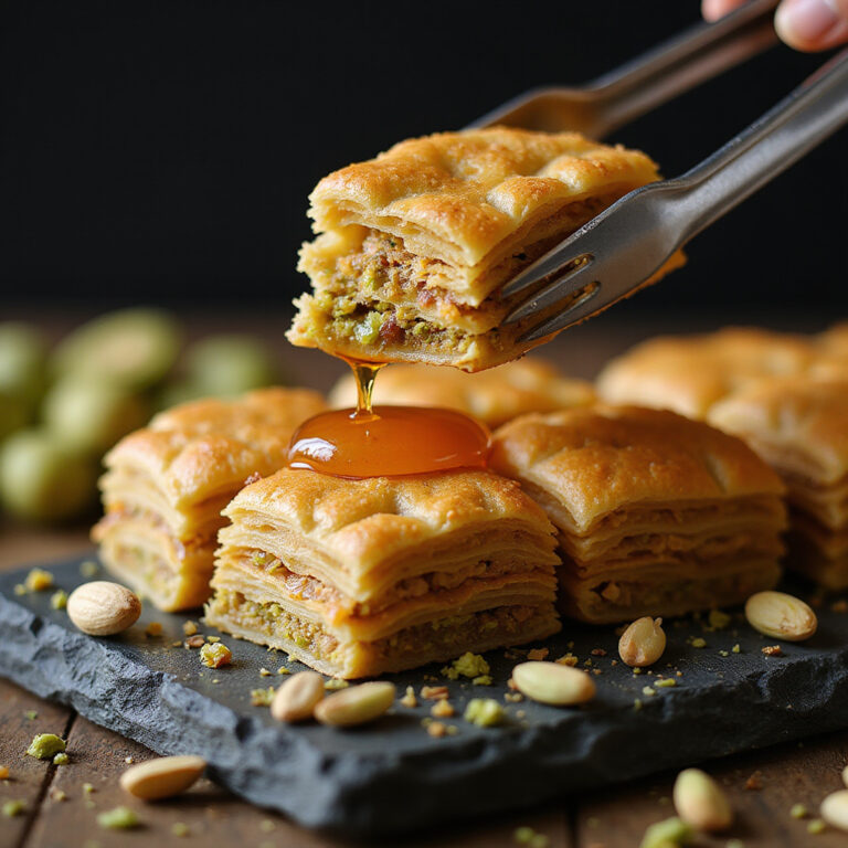 Baklawa z Hurghady – tradycyjny egipski deser z pistacjami i miodem
