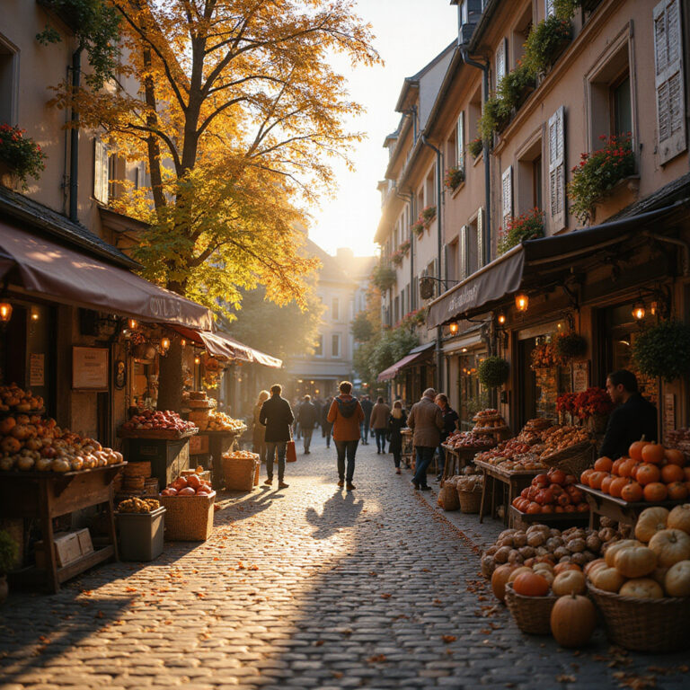 Uliczki Strasburga pełne sezonowych smaków i aromatów