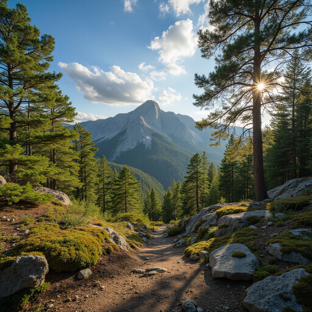 Malowniczy krajobraz gór Troodos z zielonymi lasami i szlakami turystycznymi