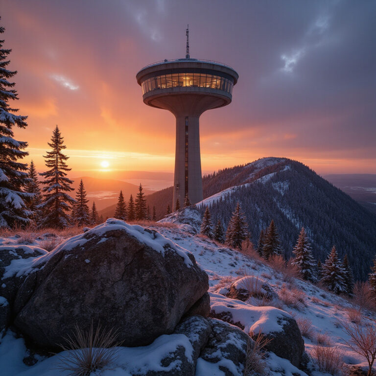 Wieża Ještěd w Libercu – ikona architektury i główna atrakcja turystyczna