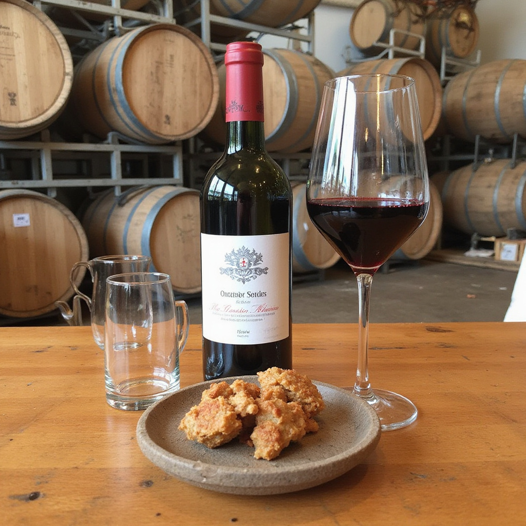 Degustacja wina w tradycyjnej bodega w regionie Mendoza