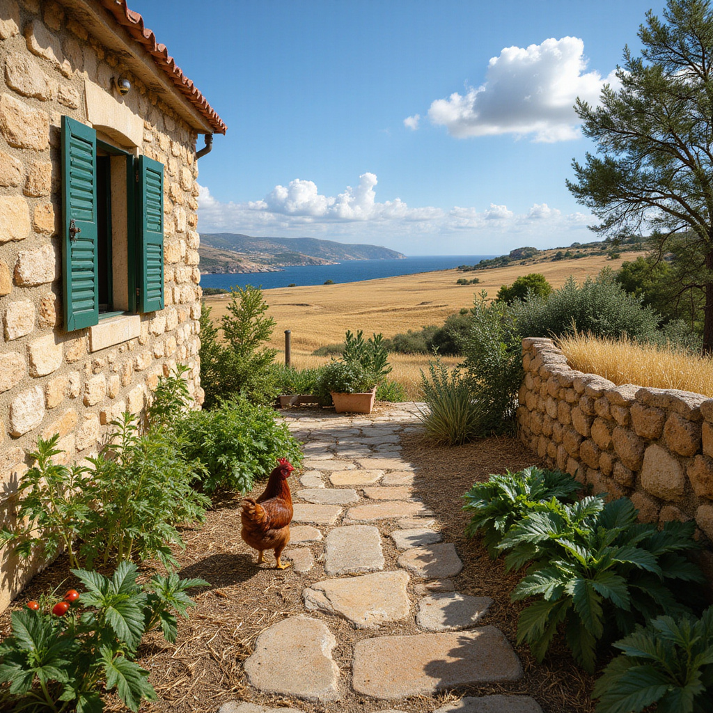 Farma na Gozo z widokiem na pola i morze - autentyczne doświadczenie agroturystyczne