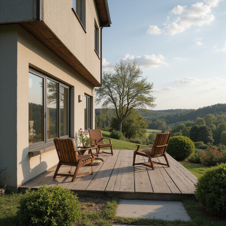 Rodzina podziwiająca balony nad Kapadocją, skalne formacje w tle