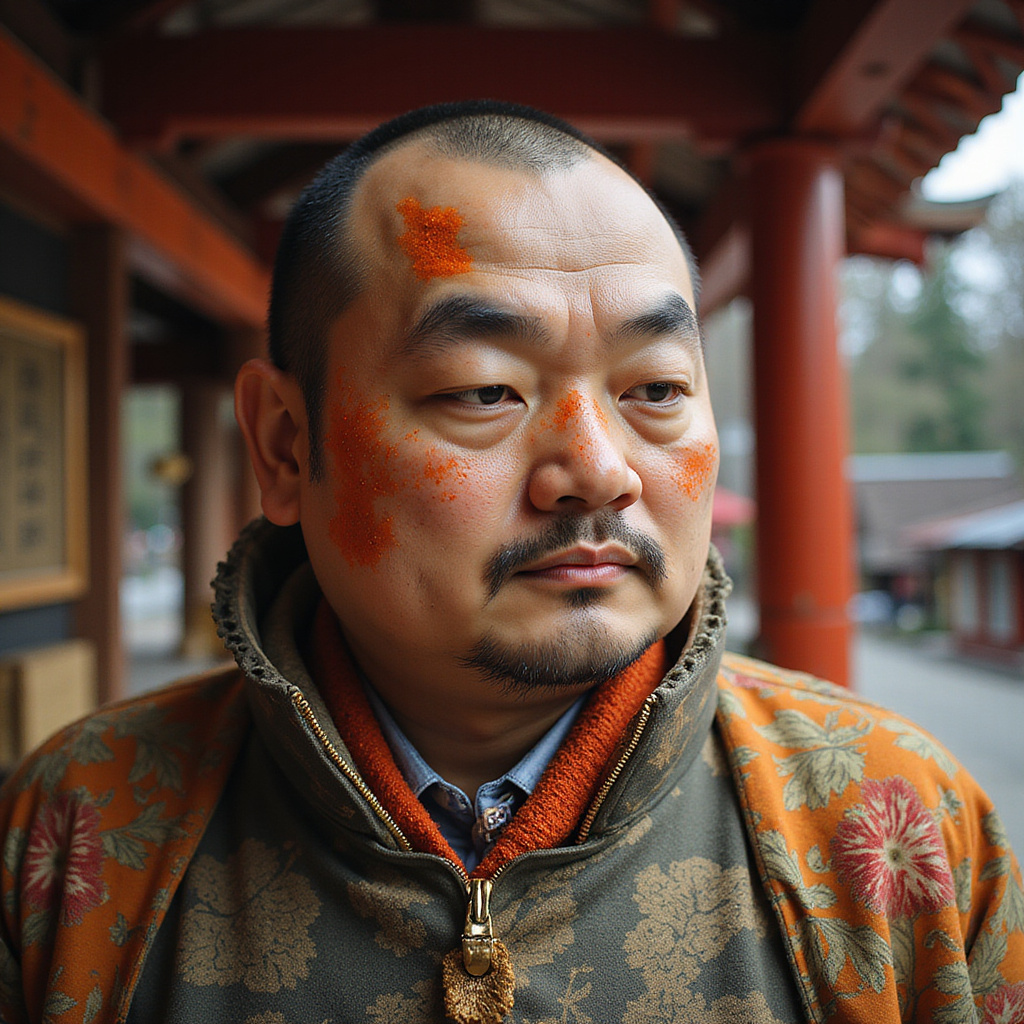 Detal snycerski w Kushida Shrine przedstawiający motyw koi