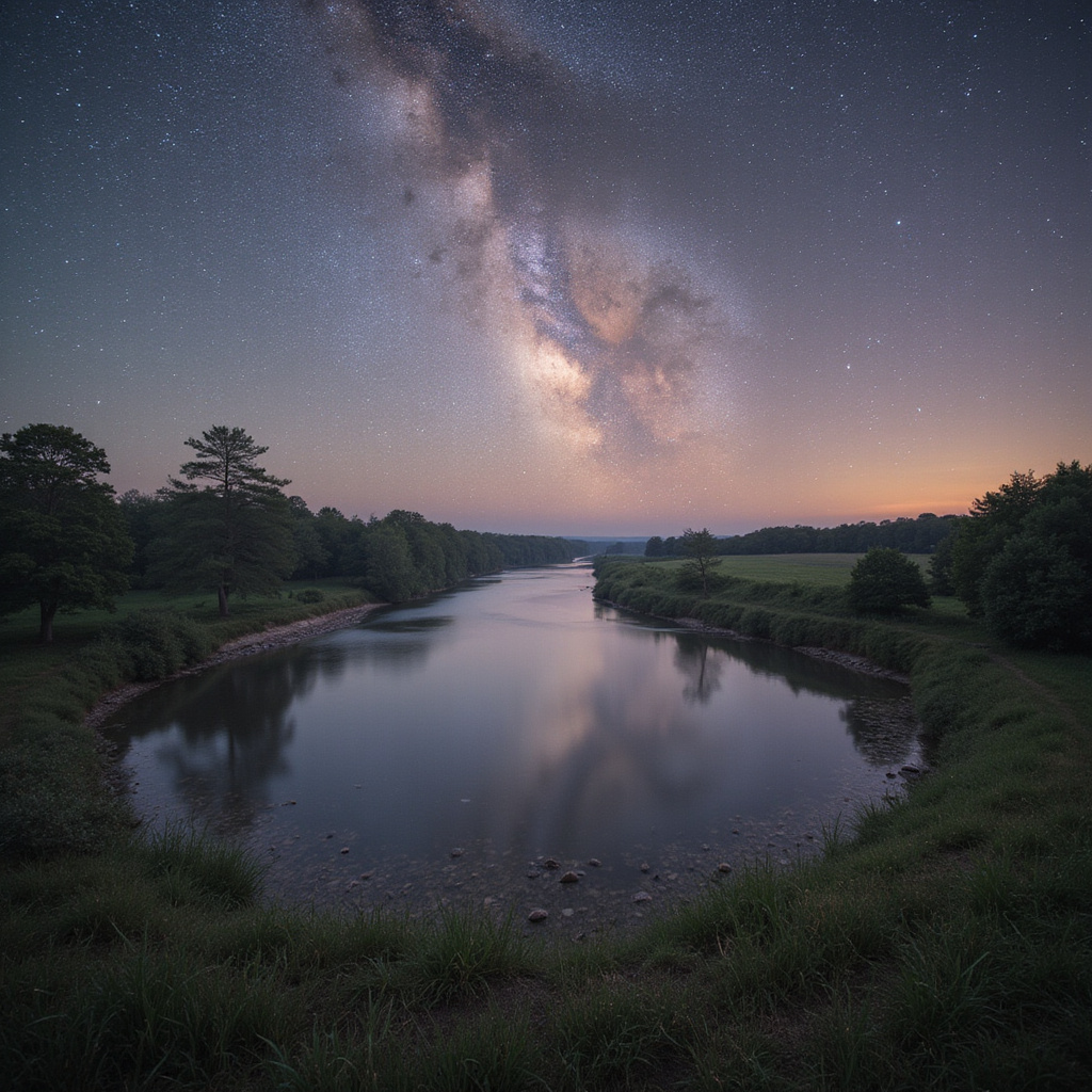 Spacerująca para na tle panoramy Dyneburga z widokiem na Dźwinę i zabytkowe budynki