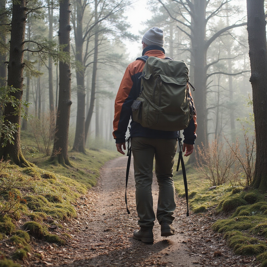 Szlak trekkingowy w górach Cherangani otoczony dziką roślinnością