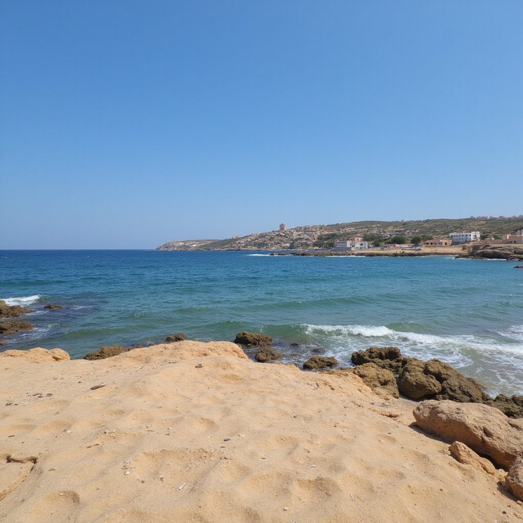 Tradycyjne danie na Gozo - ftira z lokalnymi dodatkami w rustykalnej aranżacji