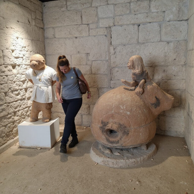 Ulica w Atenach prowadząca do Narodowego Muzeum Archeologicznego z widocznymi turystami