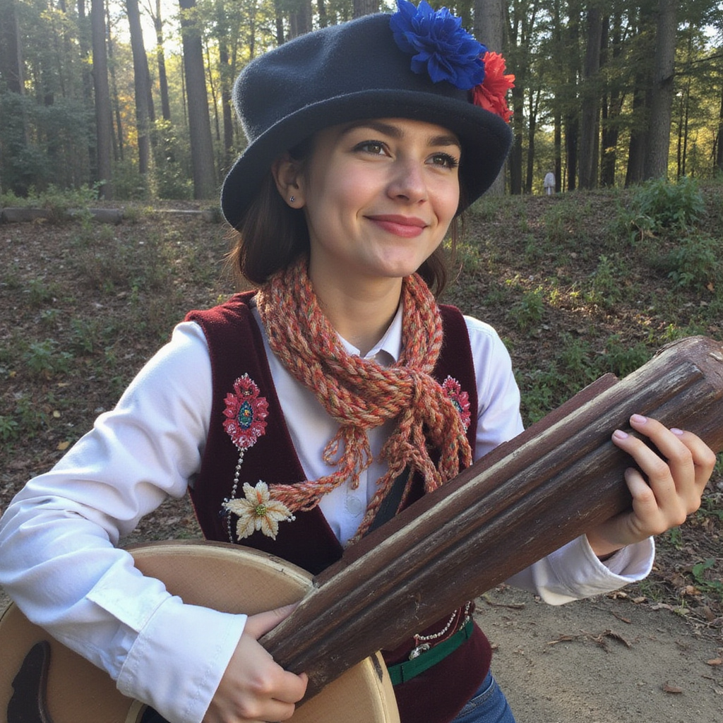 Ulica w Awinionie podczas festiwalu, tętniąca życiem i sztuką