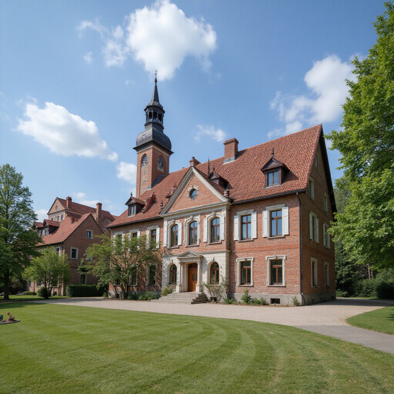 Ulica w Coimbrze w okolicach Uniwersytetu w Coimbrze, zabytkowe budynki