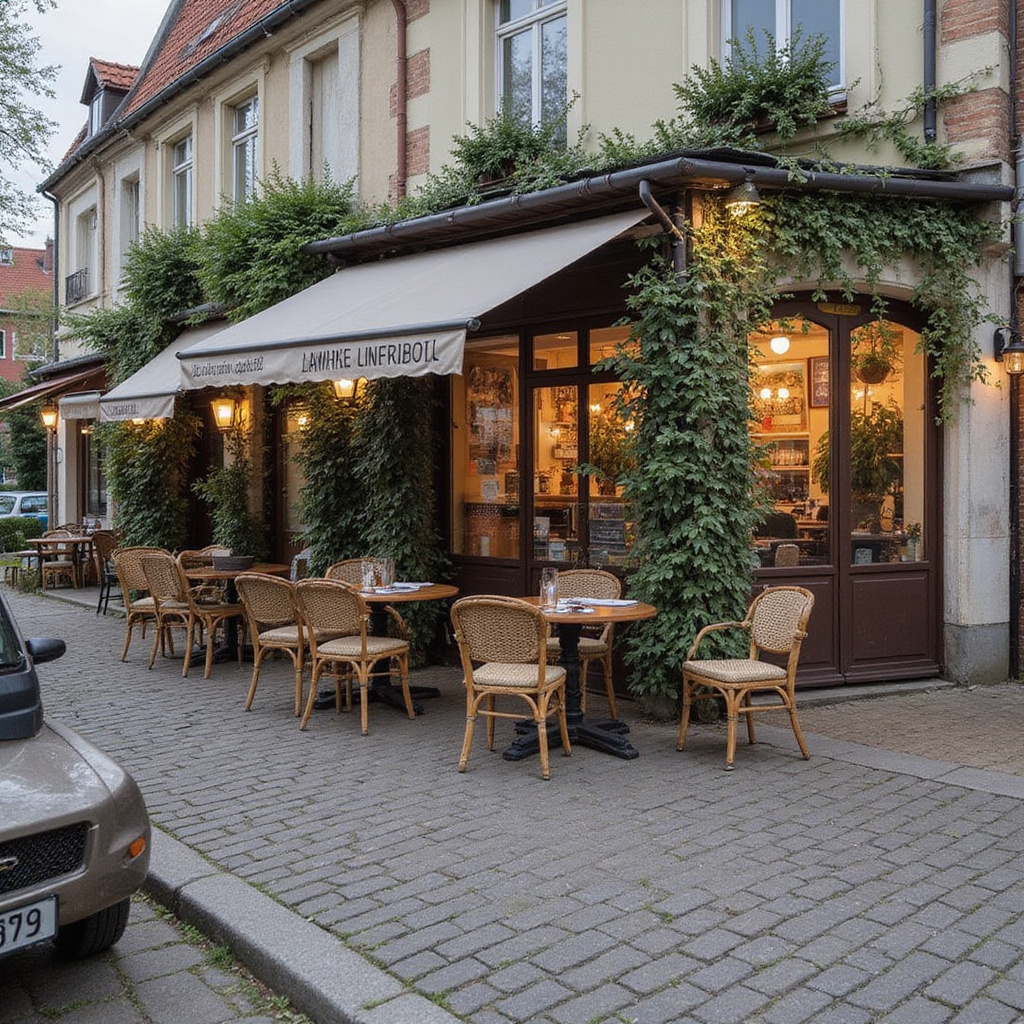 ulica w Weronie z widokiem na lokalną trattorię