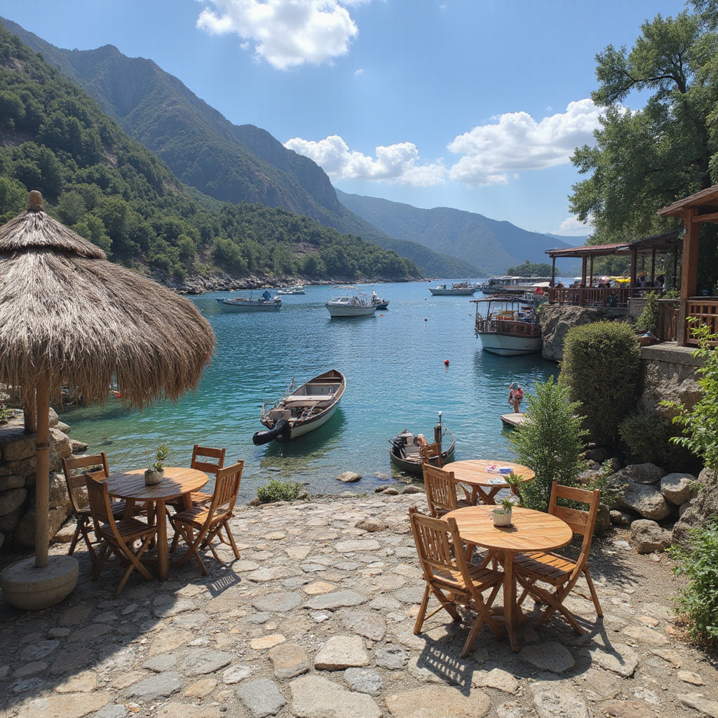 Uliczny stragan z kumpir w Fethiye, lokalne jedzenie i atmosfera