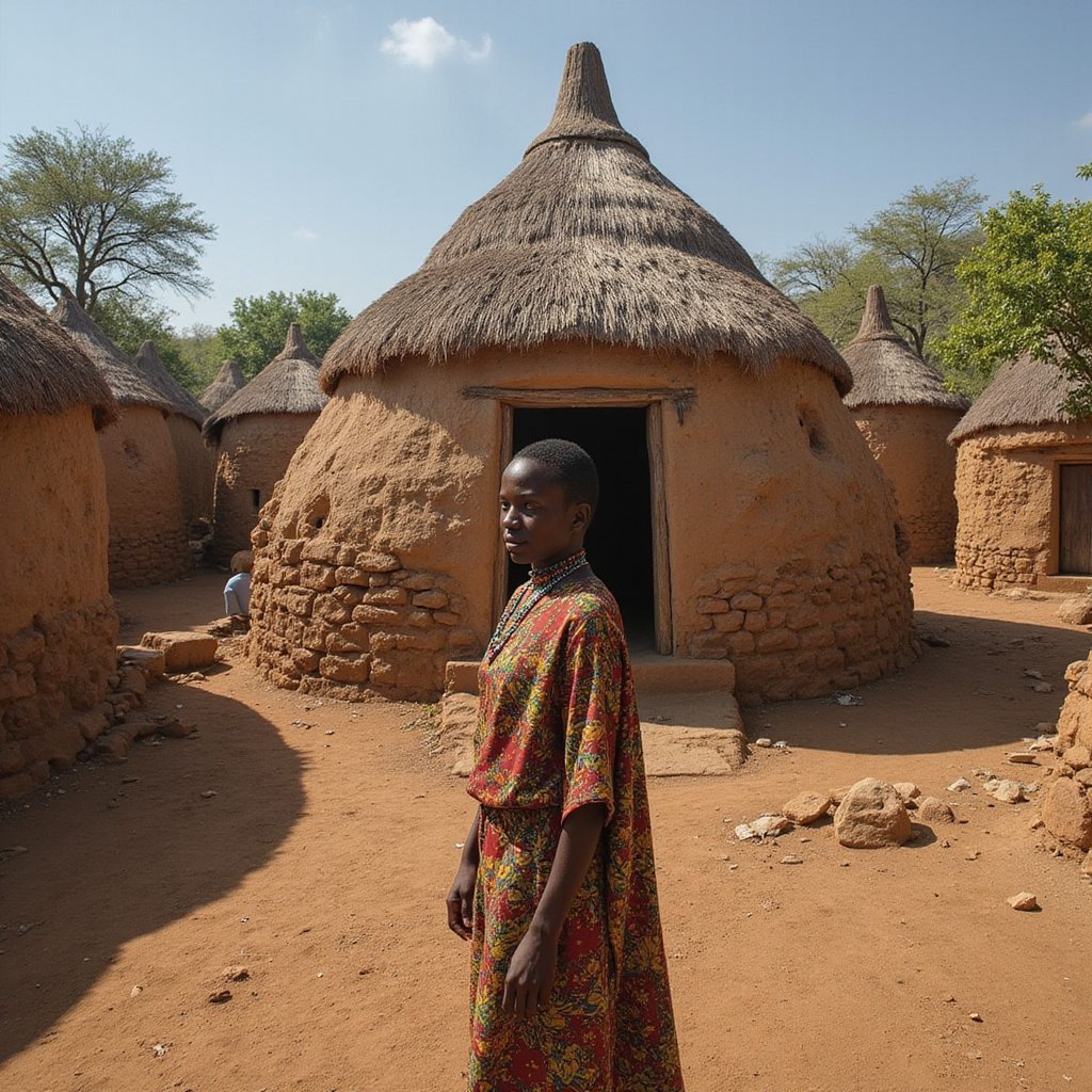 Ruiny Gede - widok na starożytne miasto kultury Swahili