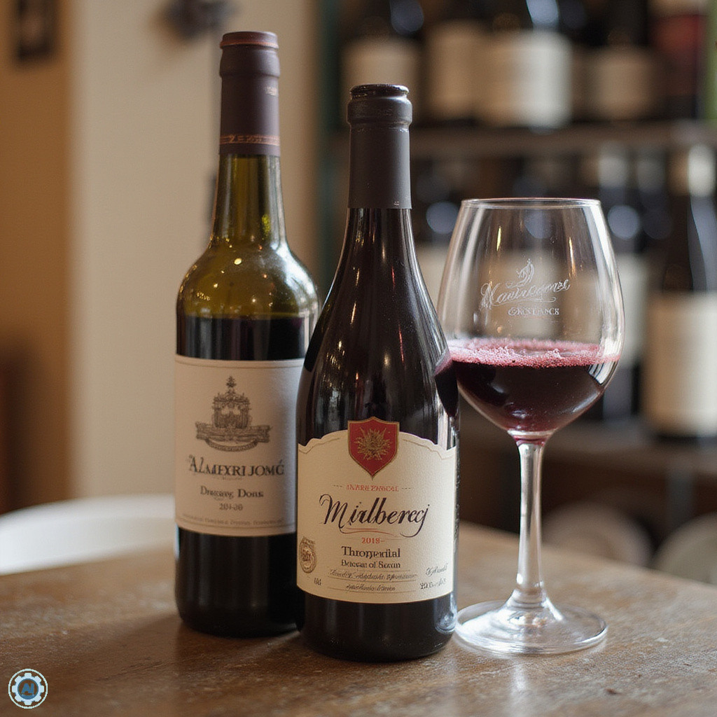 Argentyński Malbec z winnicy w Mendozie otoczonej górami