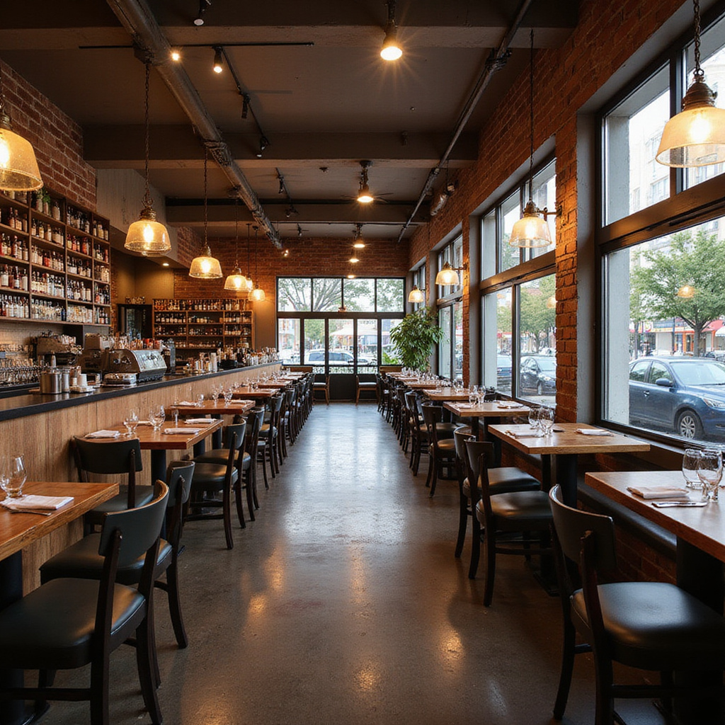 Ulica Lygon Street w Melbourne z włoskimi restauracjami i kawiarniami