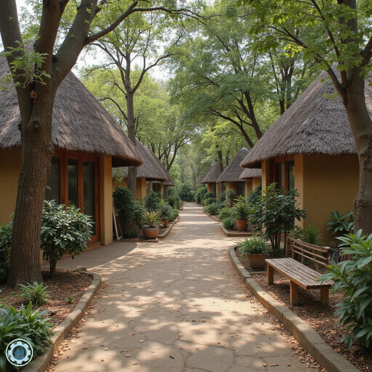 Nairobi National Museum z zielonym ogrodem w tle, kultura Kenii