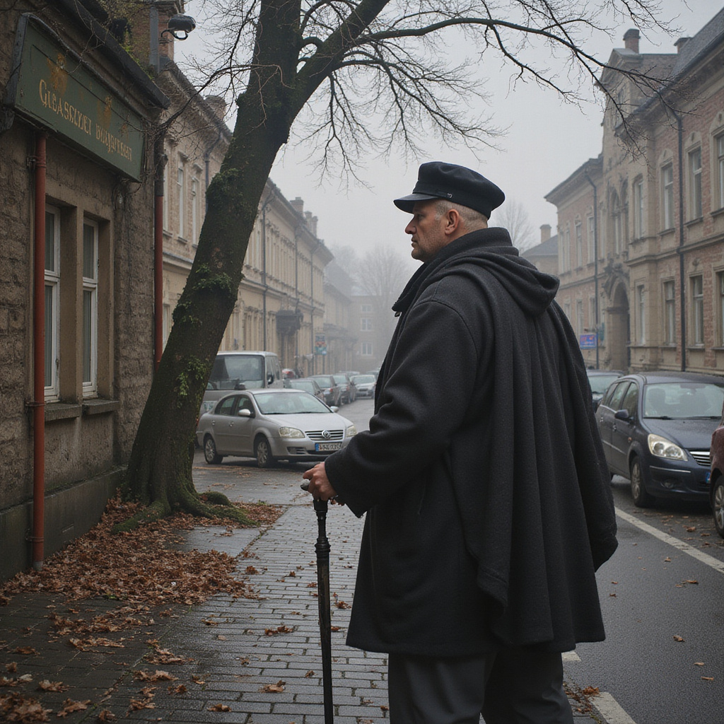 Widok na współczesne miasto z zabytkowym akweduktem w tle, łączące historię z nowoczesnością