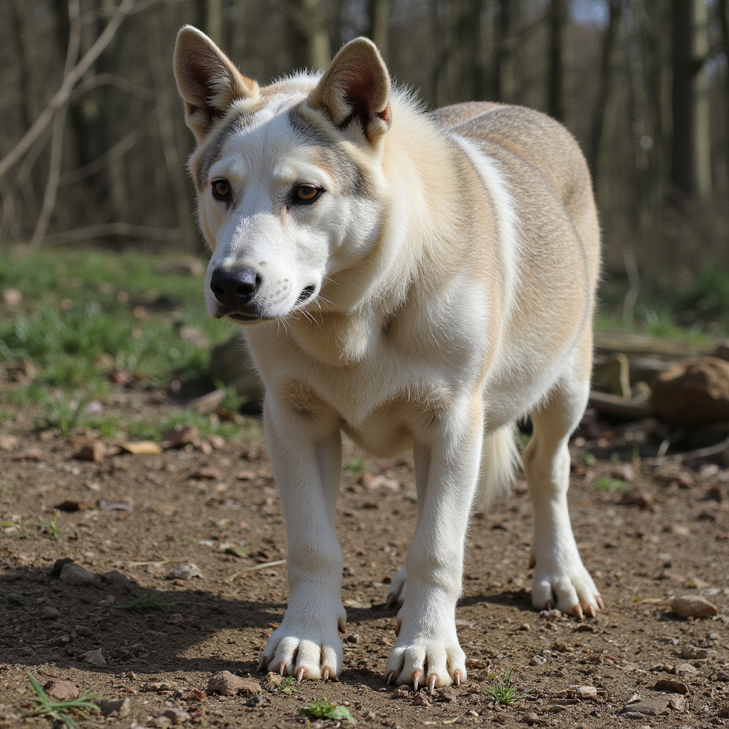 Widok na pawilon białych tygrysów w ZOO Liberec z zewnątrz