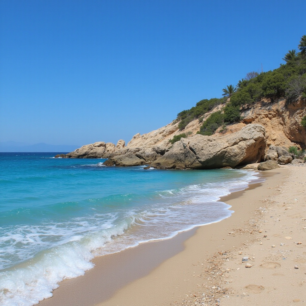 Podróżniczka planująca wyjazd na własną rękę do Marmaris z widokiem na egejskie plaże