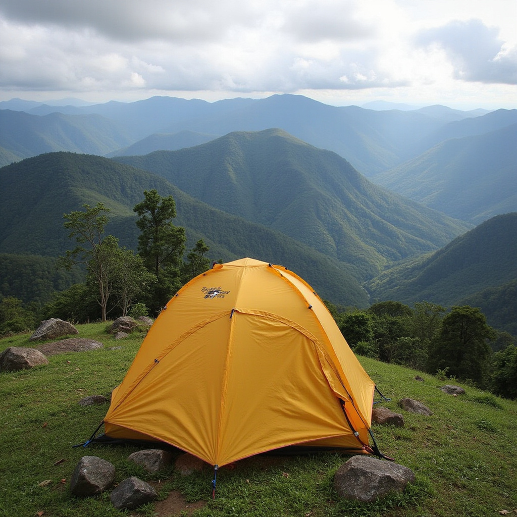 Podróżniczka w dżungli Mindanao podczas trekking do wodospadów Lamou