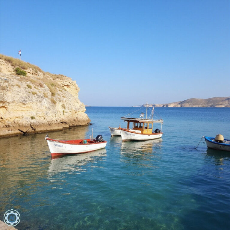 Port z atrakcjami Marsaxlokk, kolorowe łodzie i rybacy przy nabrzeżu