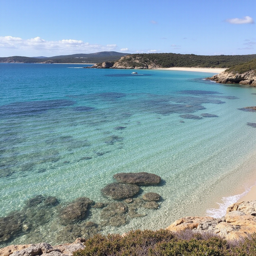 Prom na Rottnest Island płynący przez turkusowe wody - malownicza podróż