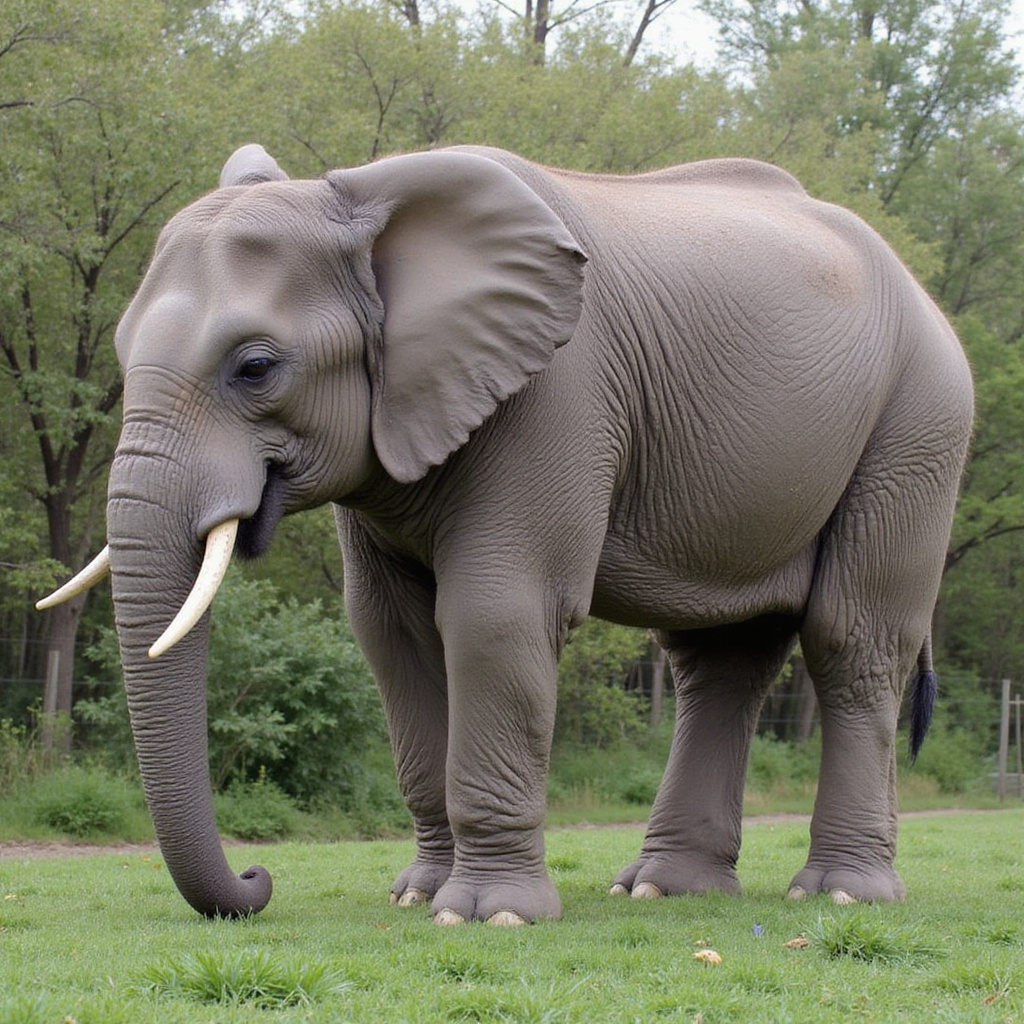Słoniątko w David Sheldrick Wildlife Trust pijące mleko z butelki