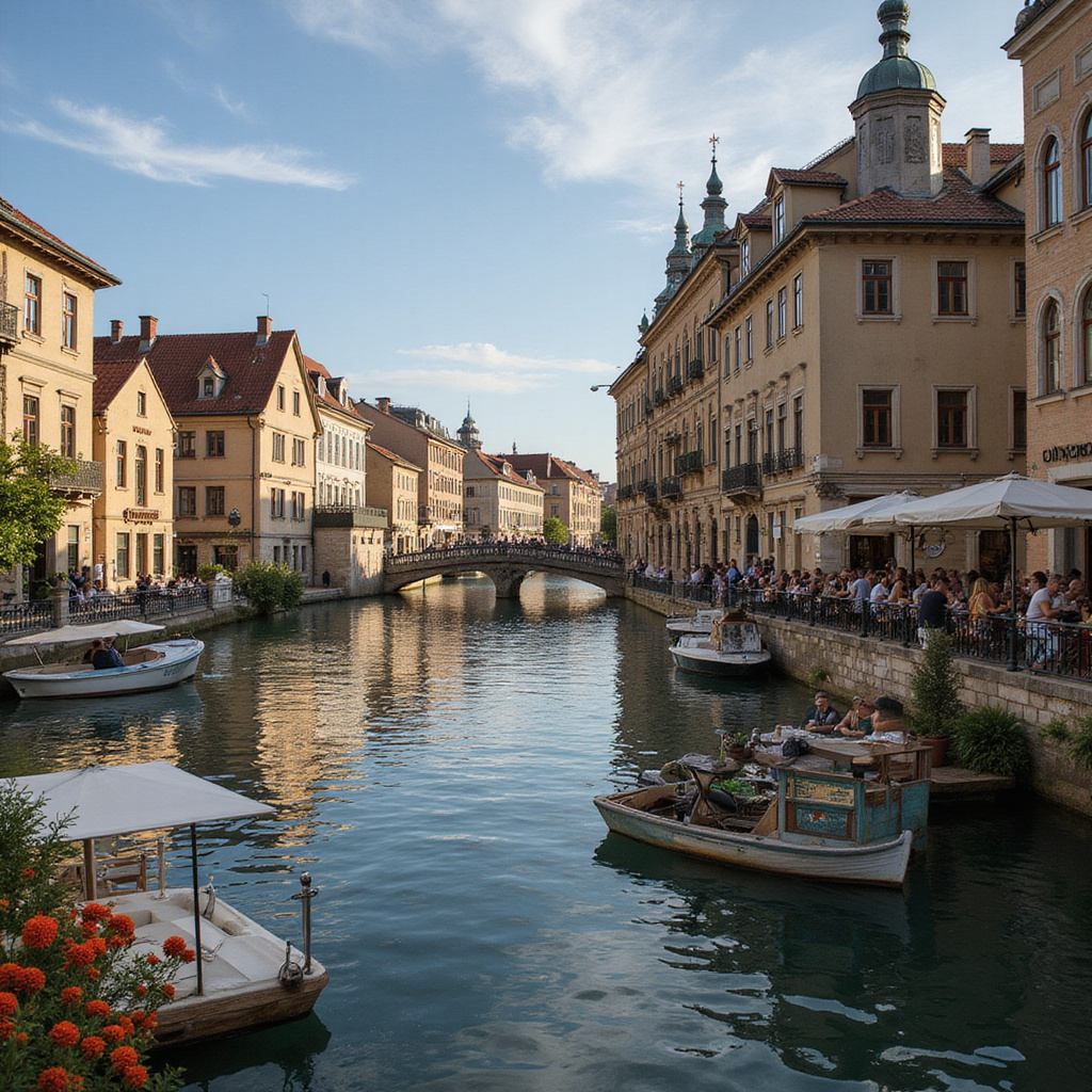 Spichlerze przy Canal Grande w Wenecji, historyczne magazyny, aromatyczne przyprawy