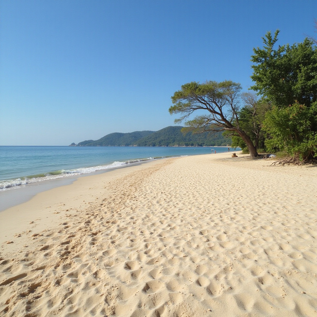 Tajska szkoła gotowania na plaży w Koh Lanta z widokiem na morze