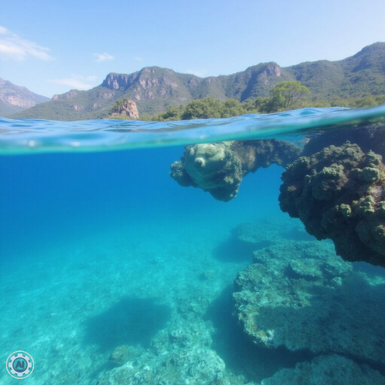 Snorkeling w Coron - turkusowe wody laguny Twin Lagoon z widocznymi rafami koralowymi