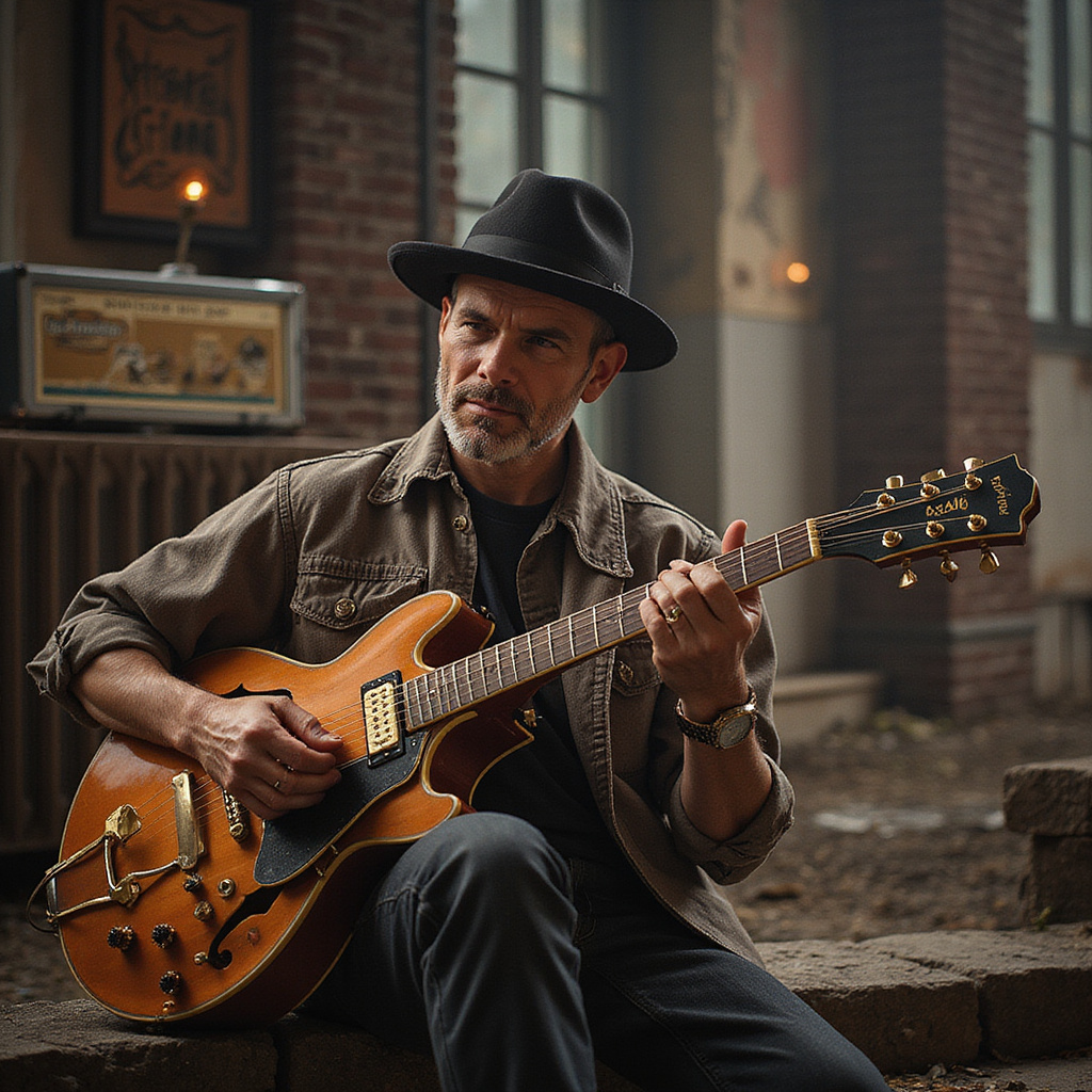 ulica w Clarksdale z zabytkowymi budynkami, gdzie narodził się blues