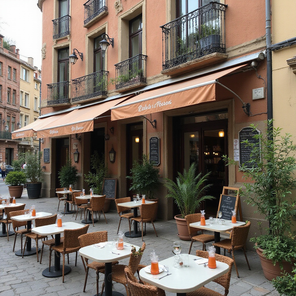 Wąska uliczka w Mdinie z restauracjami pokazująca gdzie zjeść w Mdinie, otoczone średniowiecznymi murami i balkonami