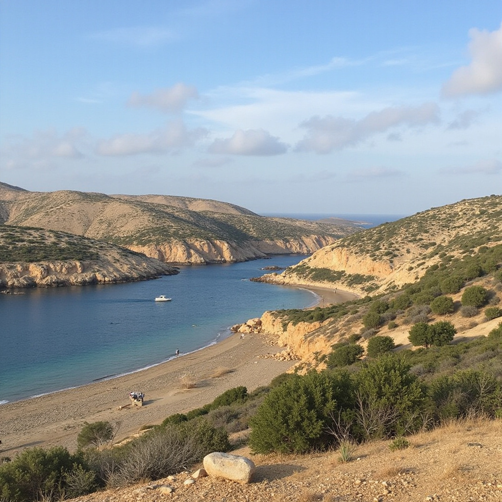 Winnica Ta’ Mena Estate na Gozo z tarasami wapiennymi i winoroślami