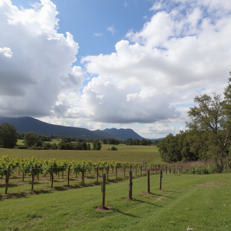 Winnice Queensland z widokiem na góry – porównanie z Yarra Valley