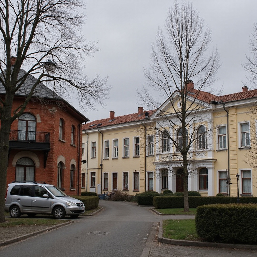 Secesyjny nagrobek wśród zieleni na Cmentarzu Centralnym w Szczecinie