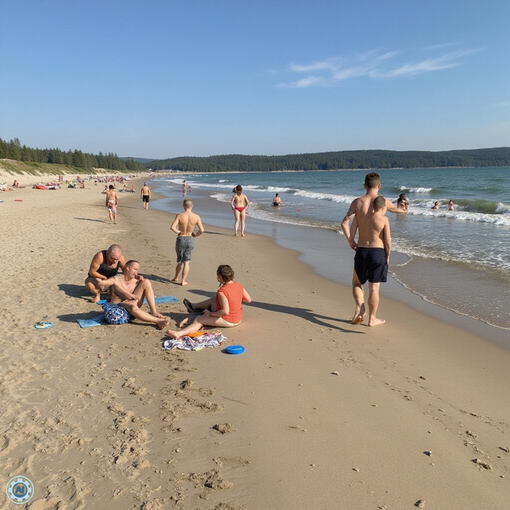 Rodzina zwiedzająca Zamek Cēsis – idealne miejsce na weekend z dziećmi