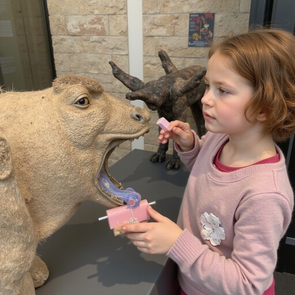 Rodzina zwiedzająca Muzeum Iluzji w Zadrze - interaktywne atrakcje dla dzieci