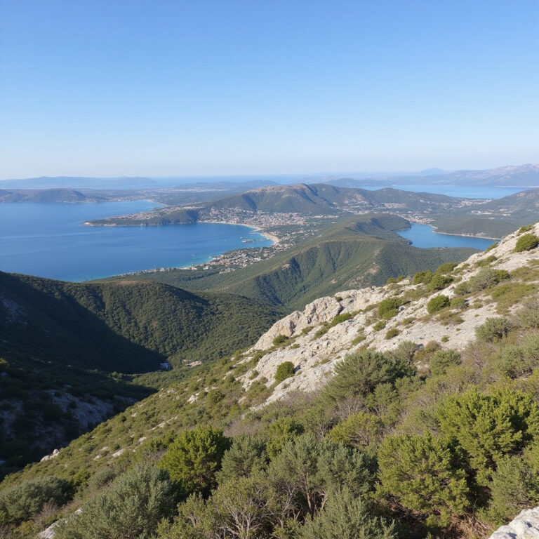 Wzgórze Marjan Split – widok na panoramę miasta z ukrytego tarasu