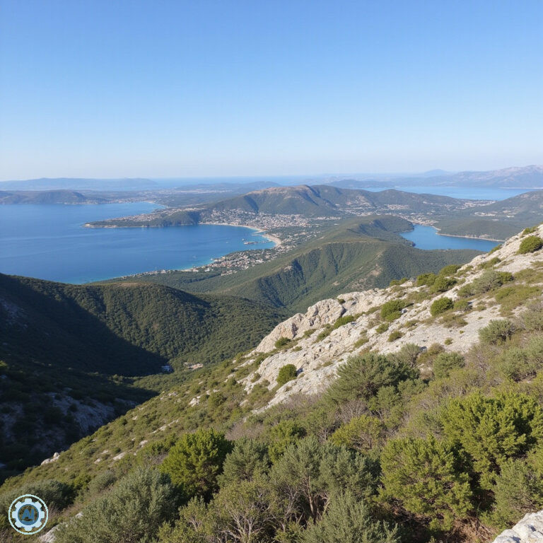 Wzgórze Marjan Split – widok na panoramę miasta z ukrytego tarasu