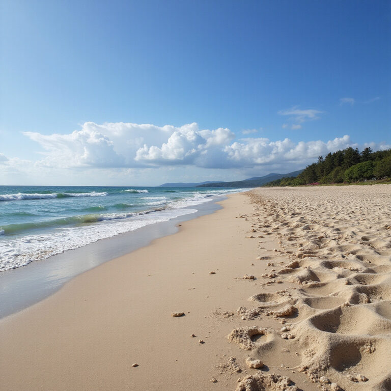plaże Malindi z turkusową wodą i białym piaskiem