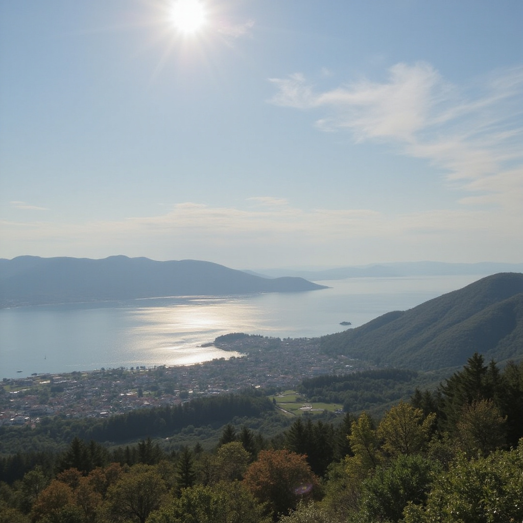 Widok na lagunę z łódki - romantyczne chwile w Coron