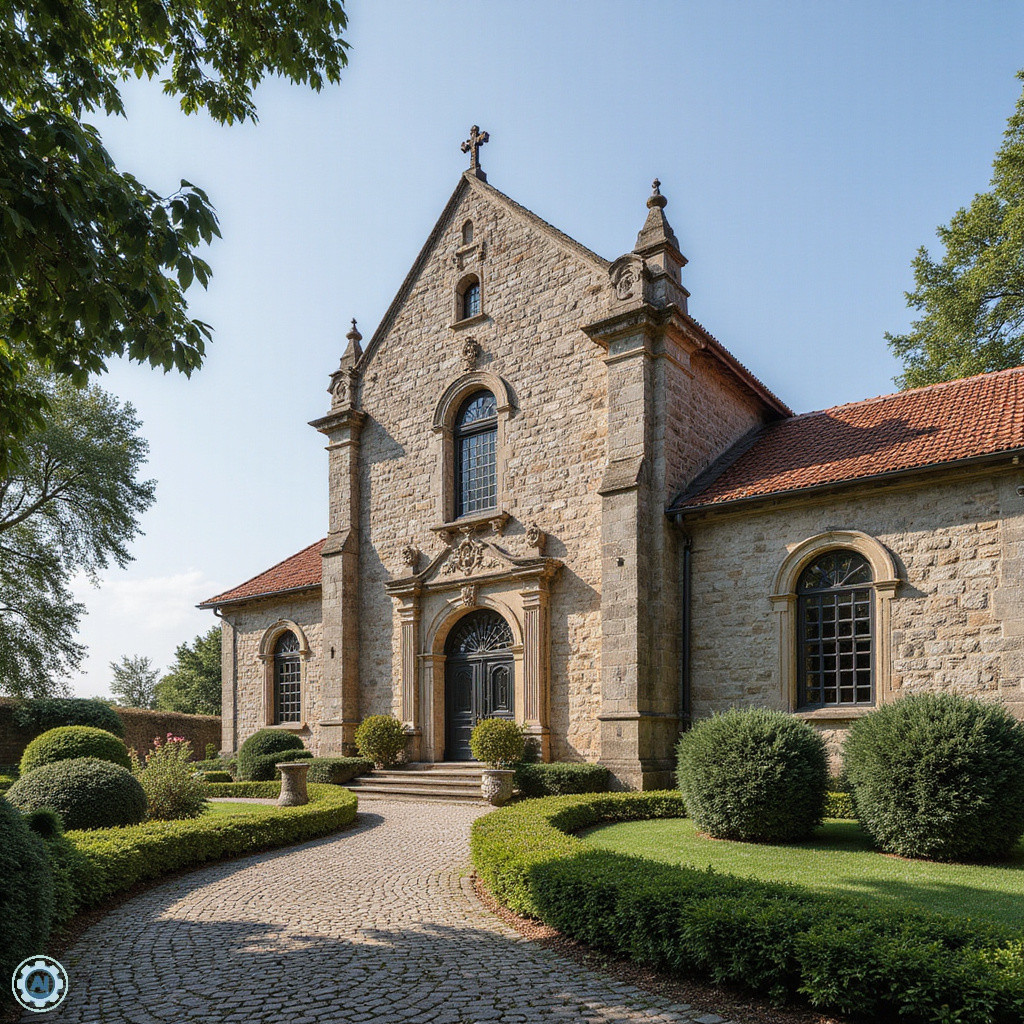 Zimowy widok na schody Bom Jesus w Bradze, portugalska architektura barokowa