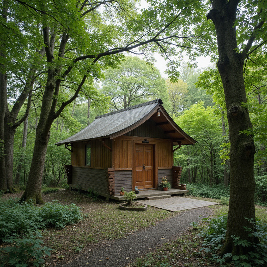 Ogród camphora w Atsuta Jingu - spokojne miejsce spacerów wśród wiekowych drzew. Natura, tradycja.