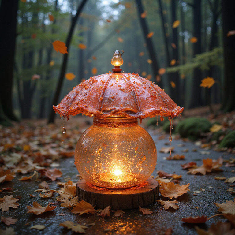 Świt w Parku Nara z jeleniami na tle mgły i złotego światła – magiczny początek dnia w Japonii
